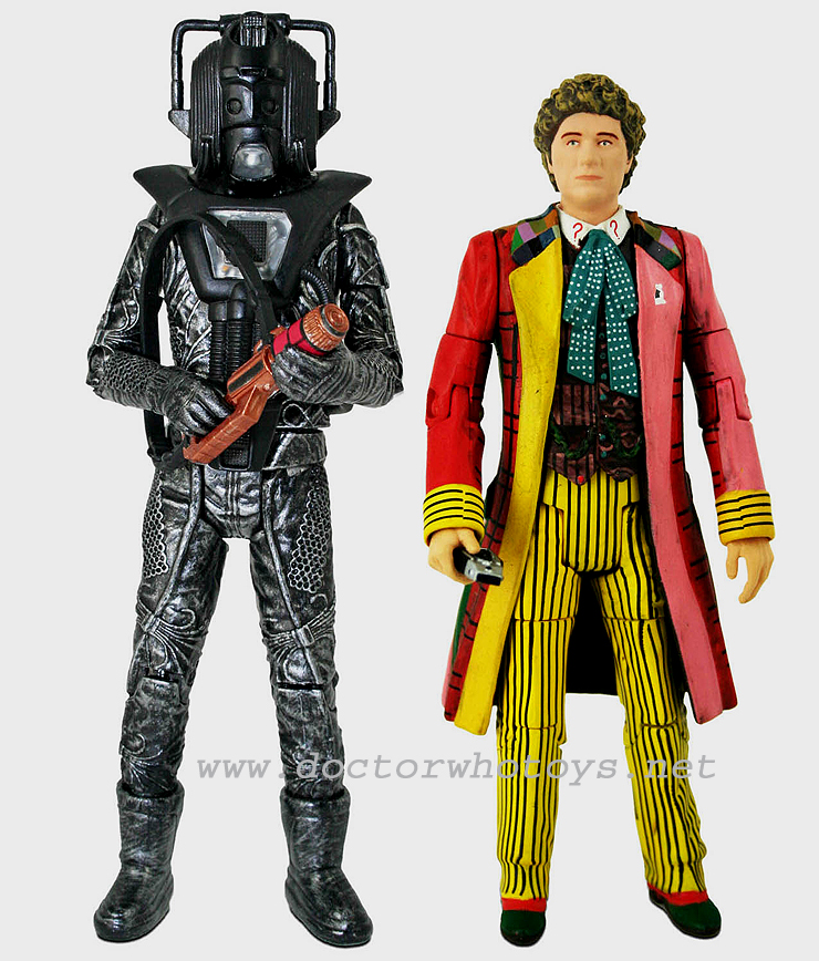 The Sixth Doctor Colin Baker & Stealth Cyberman